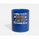 I Just Want To Drink Coffee And Rescue Dogs Royal Blue Mugs